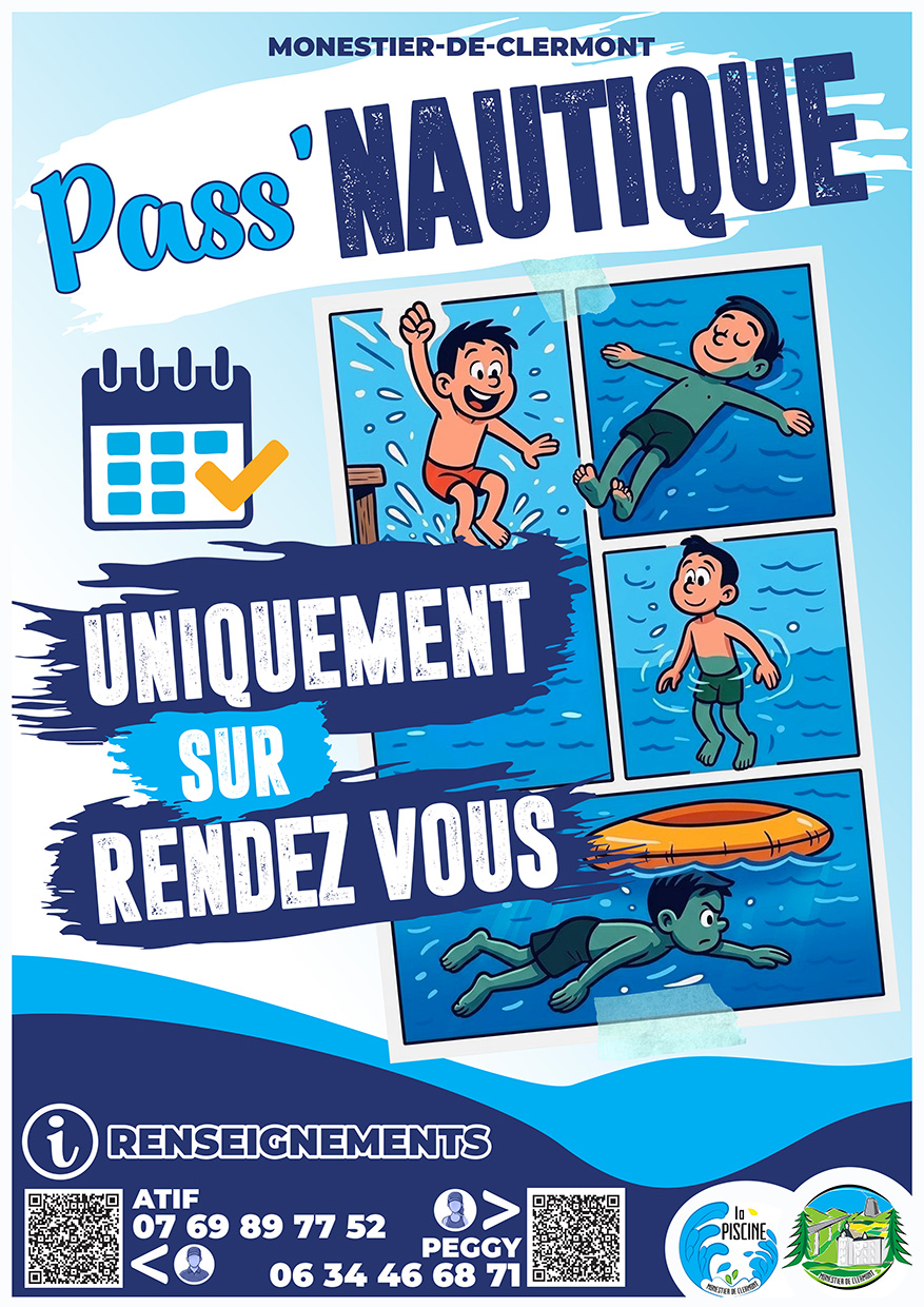 PASS'NAUTIQUE À MONESTIER-DE-CLERMONT