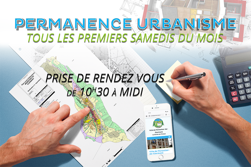 Permanence Urbanisme samedi